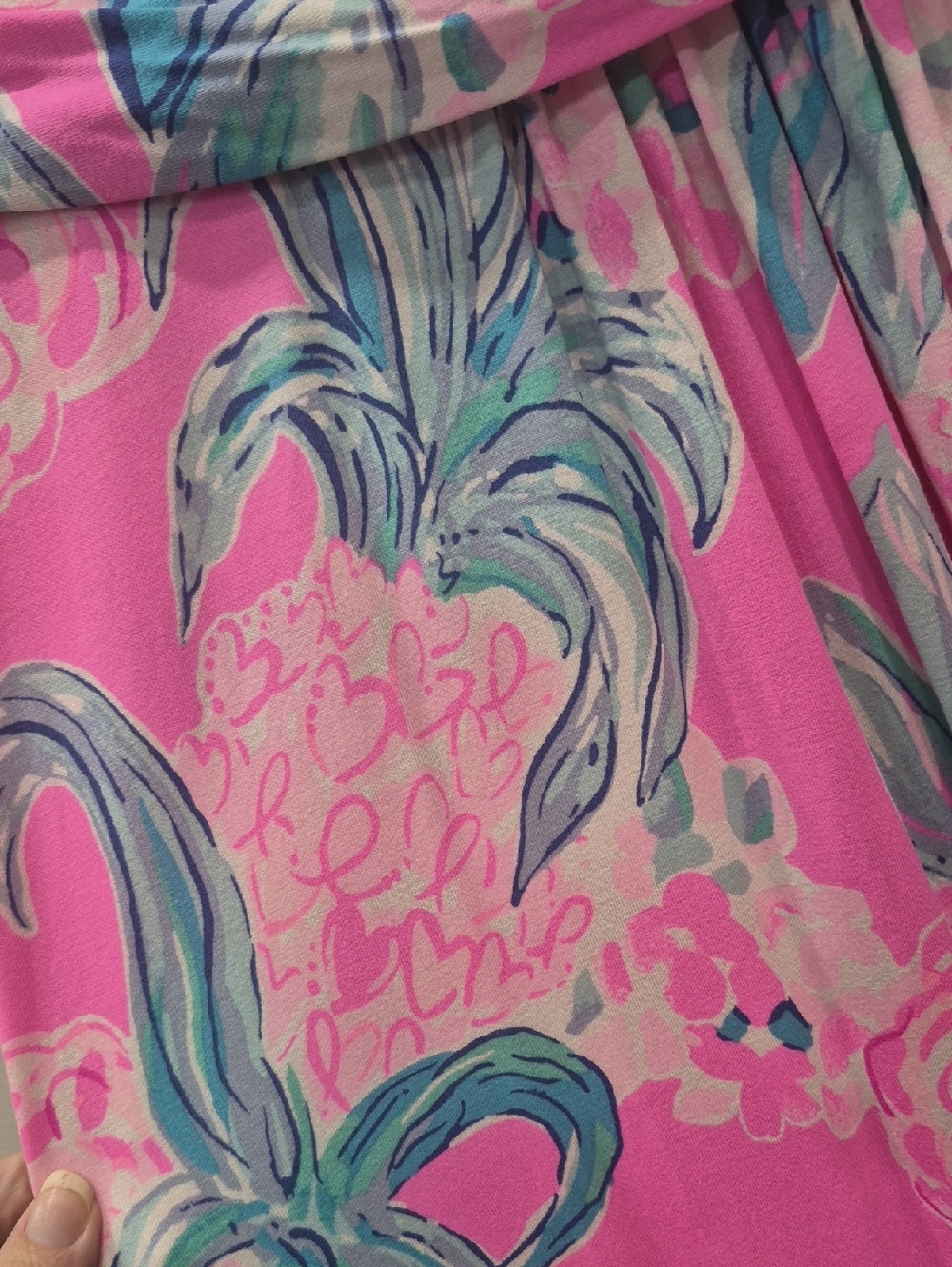 Lilly Pulitzer Jesse Flutter Maxi Dress In Pinking Positive Size Medium - Picture 5 of 5